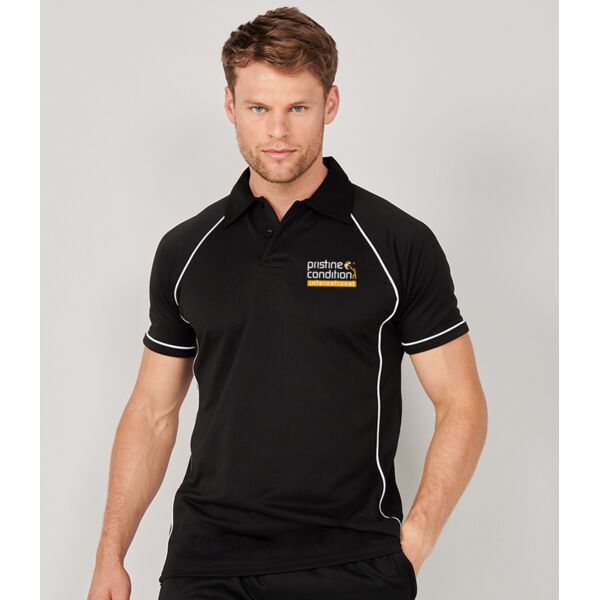 Performance Piped Polo Shirt Thumbnail