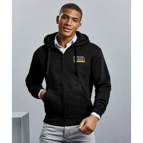 Authentic zipped hooded sweat Thumbnail