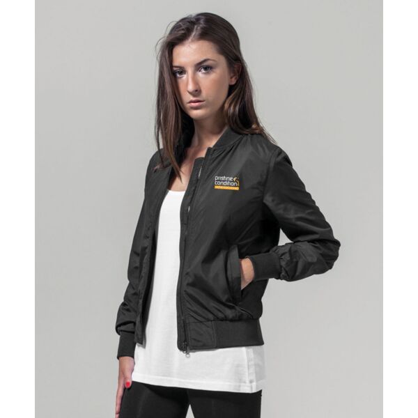 Women's Nylon Bomber Jacket Thumbnail